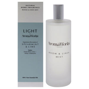 Light Room and Linen Mist - Spearmint and Lime by Aromaworks-3.38 oz